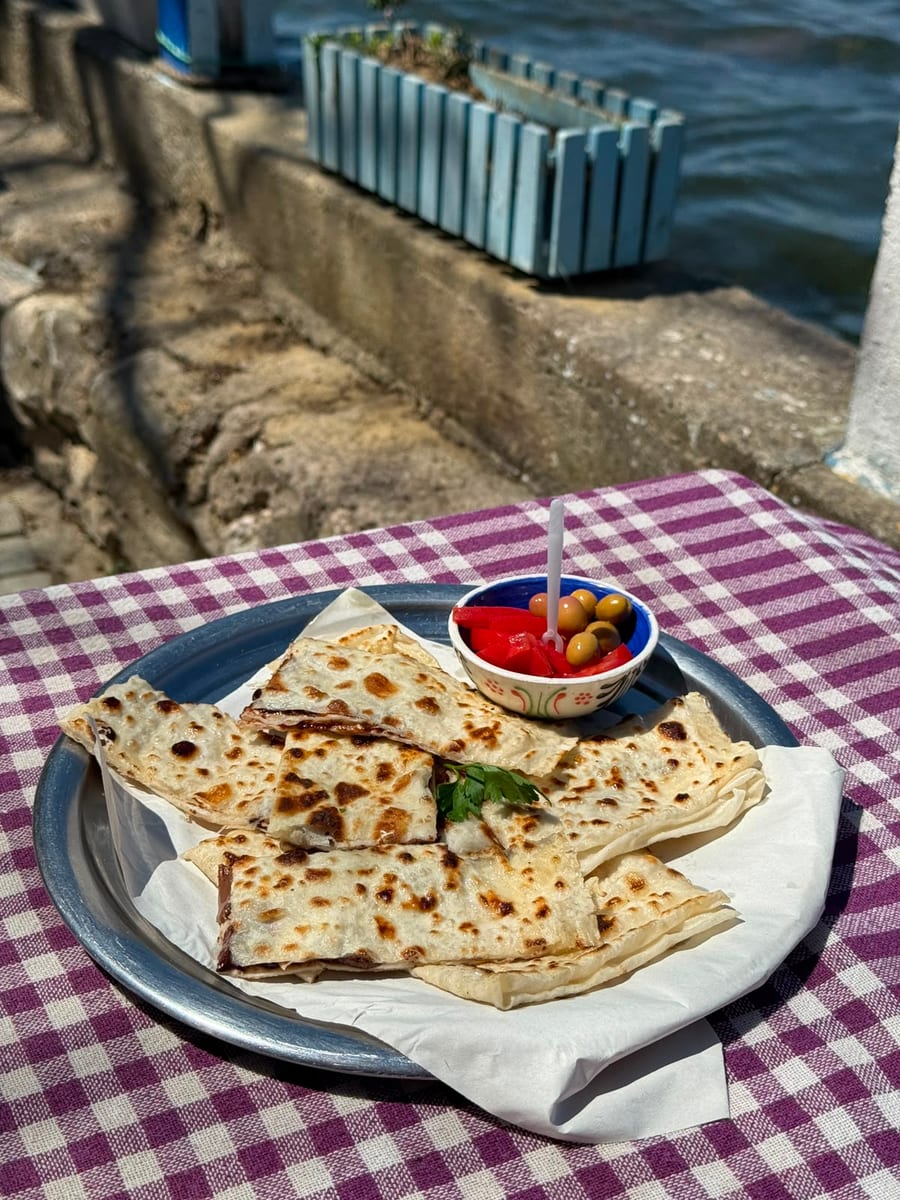 Çikolatalı gözleme 